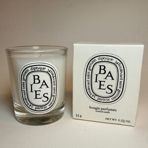 Diptyque Baies (Berries) Mini Small Travel Candle 1.23 oz in box